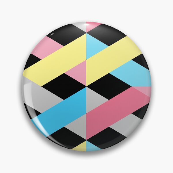 Item preview, Stealth Genderflux Pride Art Lattice Print designed and sold by Rain Gardens.