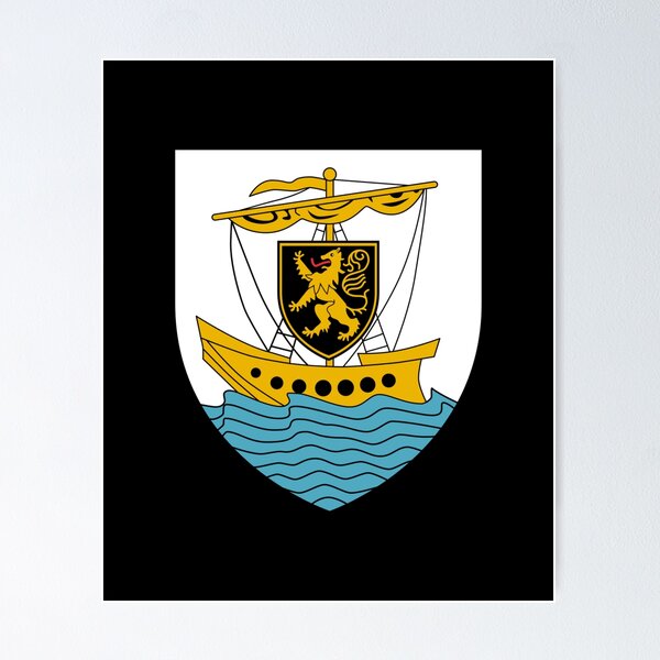 Item preview, galway flag coat of arms logo designed and sold by Original1977.