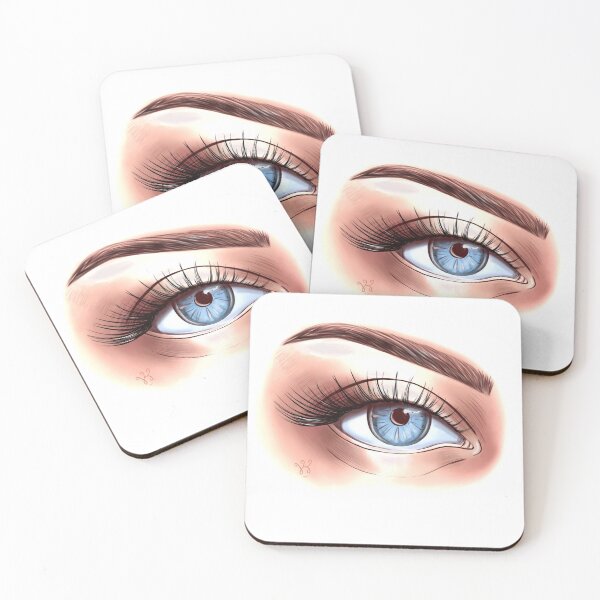 Item preview, Beautiful blue eye of the girl.  designed and sold by RonaKurt.