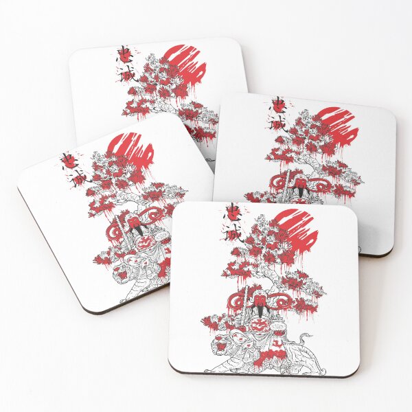 Item preview, Tiger Tree with Samurai - Japan Shirt designed and sold by zerkil.