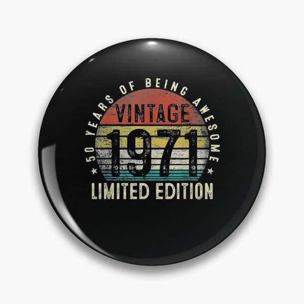 Item preview, Limited Edition 50 Years Old 1971 Awesome Vintage 50th Bday designed and sold by charissamo77.