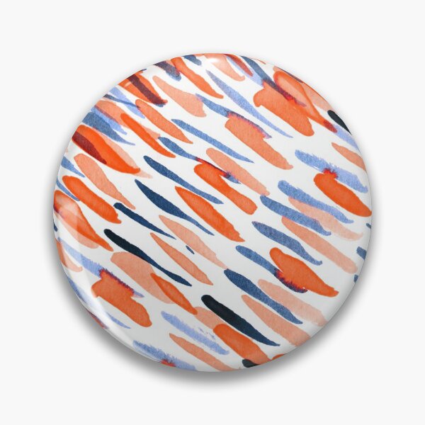 Item preview, Blue and Orangies - Electra Grant designed and sold by Electra Grant.
