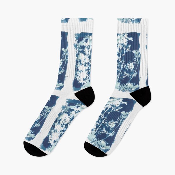 Item preview, Cyanotype flower scan designed and sold by gailgriggs.