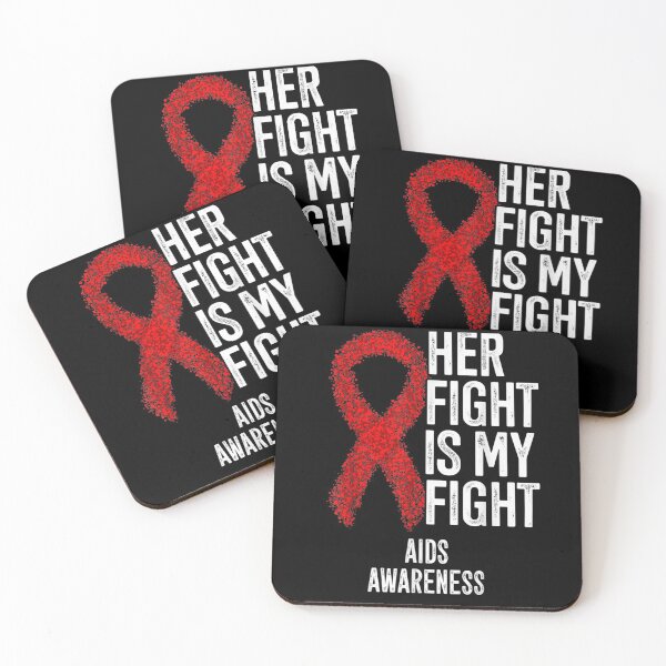 Item preview, Hiv Infection Her Fight Is My Fight Aids Awareness designed and sold by charissamo77.
