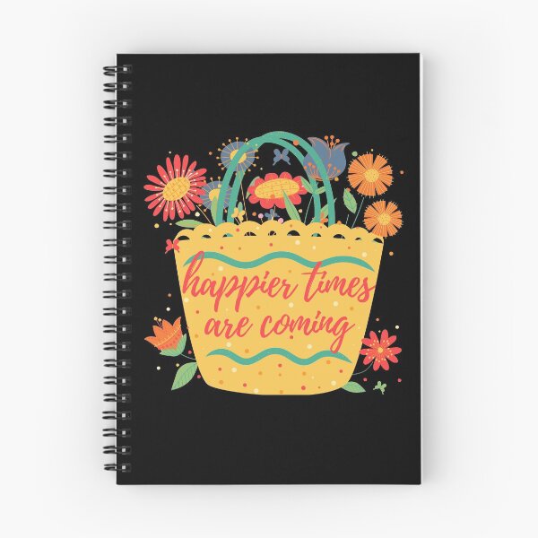 Item preview, Tomorrow Will Be A Good Day floral basket - inspirational quote designed and sold by hyggekrog.