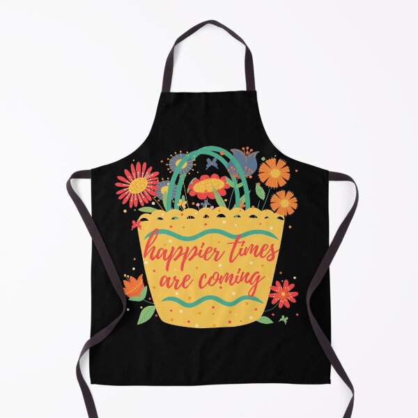 Item preview, Tomorrow Will Be A Good Day floral basket - inspirational quote designed and sold by hyggekrog.