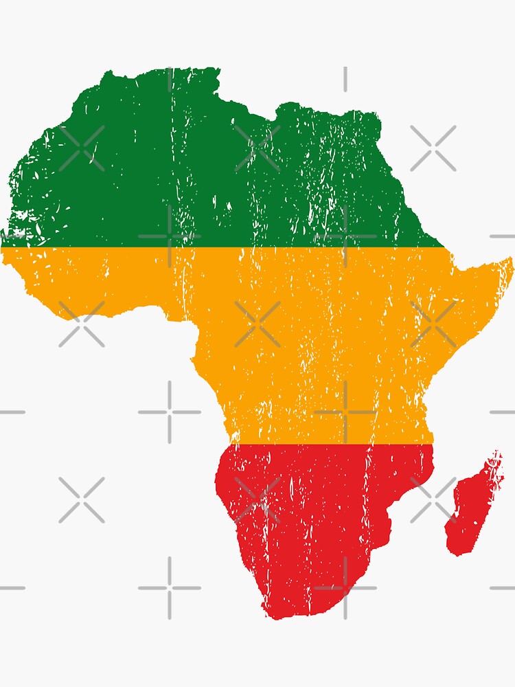 Colorful African Continent Map Of Africa Black Heritage Gift Colorful African Continent Map Of Africa Black Heritage Gift