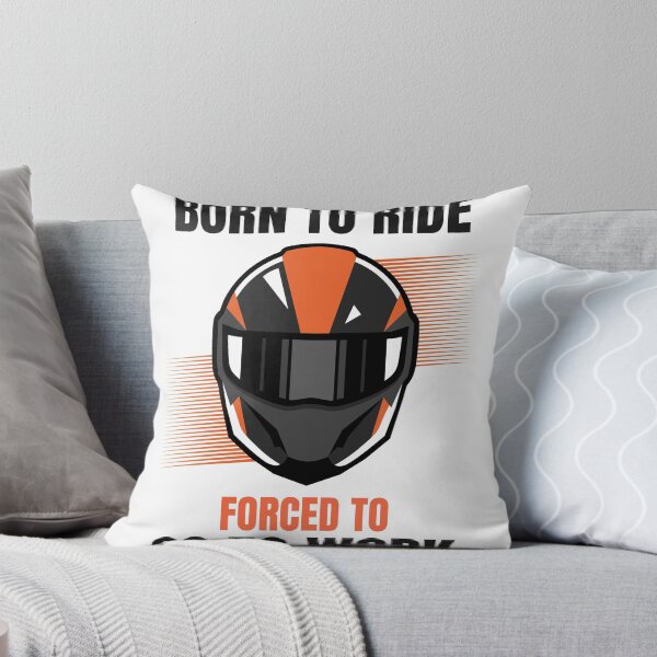 Item preview, BORN TO RIDE FORCED TO GO TO WORK designed and sold by 30-Merch.