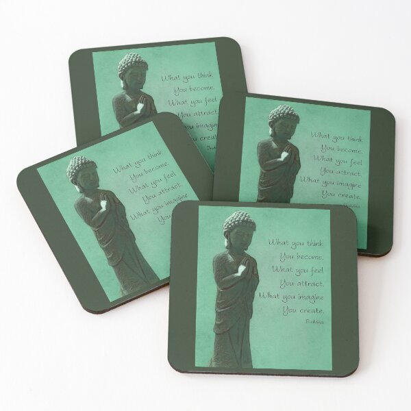 Item preview, Praying Buddha - Quote designed and sold by Finding Fortuity.