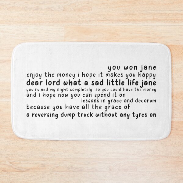 Item preview, What a sad little life Jane designed and sold by pendragon5.