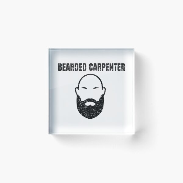 Item preview, Bearded Carpenter Minimalist Silhouette  designed and sold by Clothing-Guru.