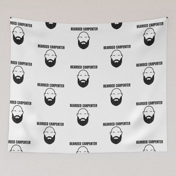 Item preview, Bearded Carpenter Minimalist Silhouette  designed and sold by Clothing-Guru.