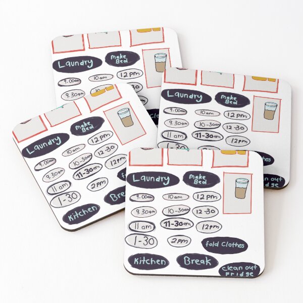Item preview, My cute tasks designed and sold by Bluebell art.