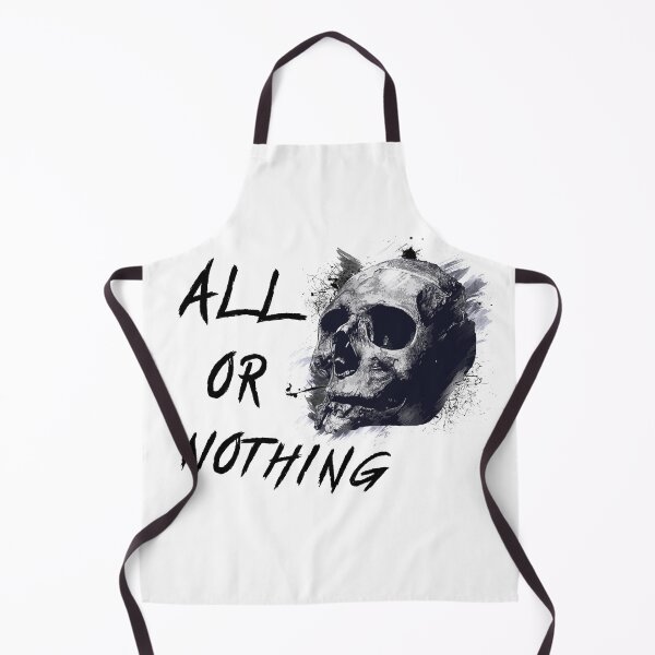 Item preview, All or nothing, grunge skull designed and sold by KAFDESIGN.