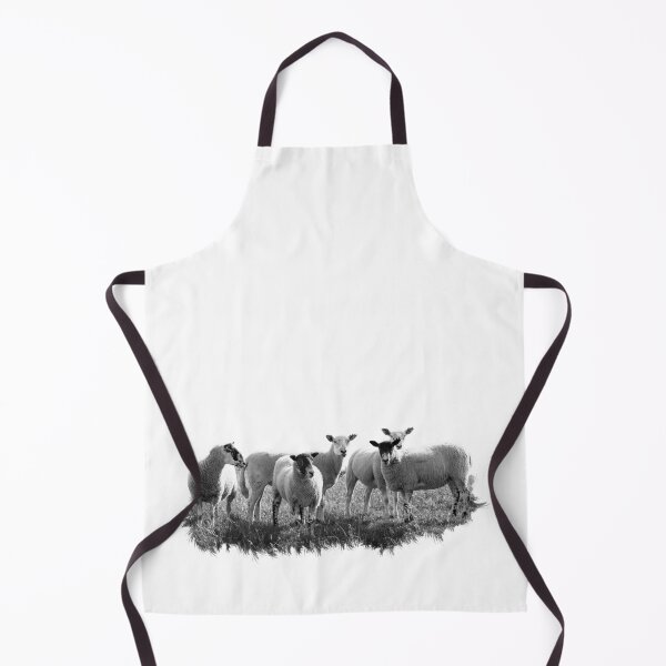 Item preview, Flock of Sheep in Black and White designed and sold by Jane Stanley Photography.