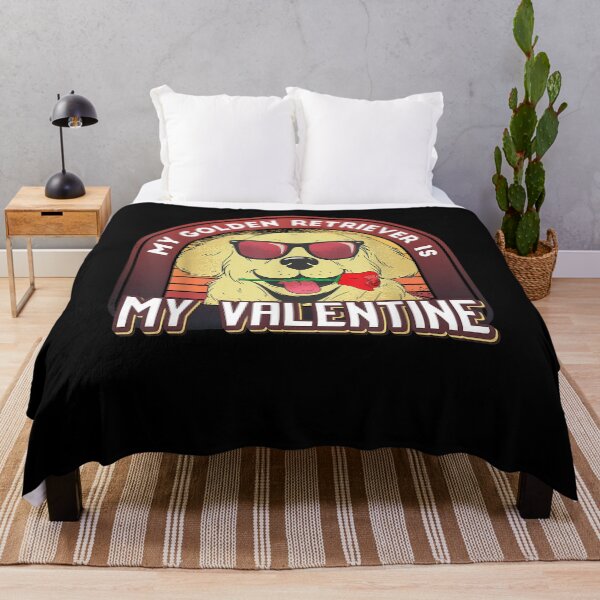 Item preview, My Golden Retriever Is My Valentine Cute Valentine Day Gift designed and sold by charissamo77.