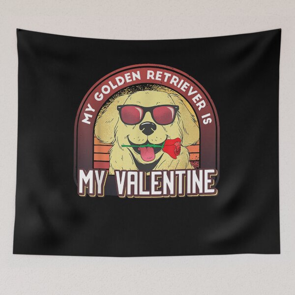 Item preview, My Golden Retriever Is My Valentine Cute Valentine Day Gift designed and sold by charissamo77.