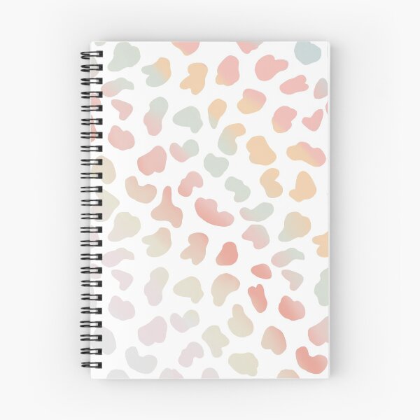 Item preview, Multicolored pastel cow pattern designed and sold by mindofelly.