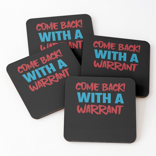 Item preview, Comeback with a warrant designed and sold by youngdstag.