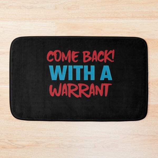 Item preview, Comeback with a warrant designed and sold by youngdstag.