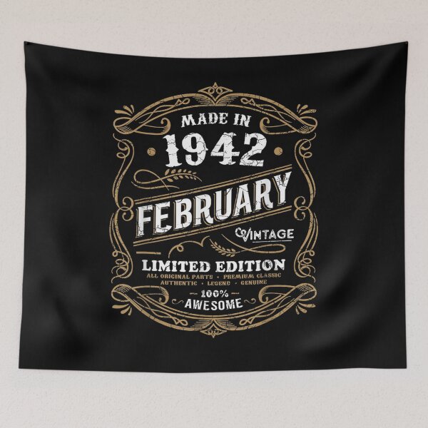 Item preview, 79 Year Old 79th Birthday Made 1942 February Vintage designed and sold by charissamo77.