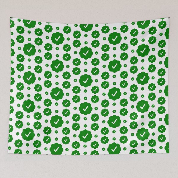Item preview, Verified check stickers set in green color designed and sold by EnjoyMyTees.