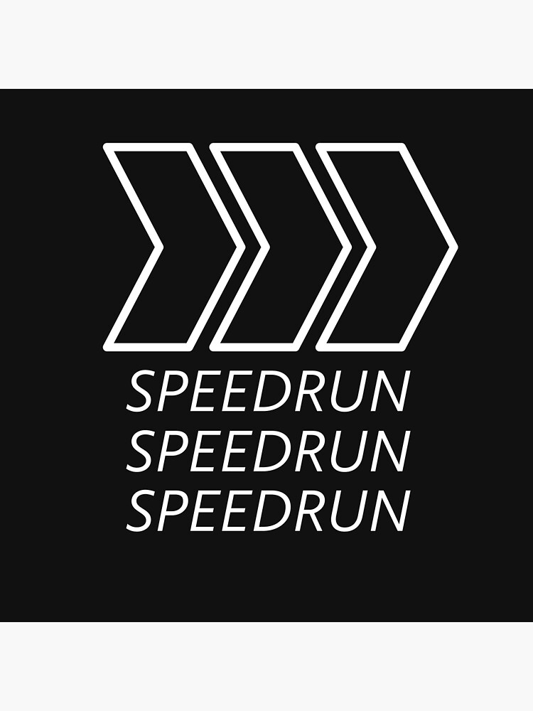 Speedrun Speedrunning Record Gamer Gift Tote Bag