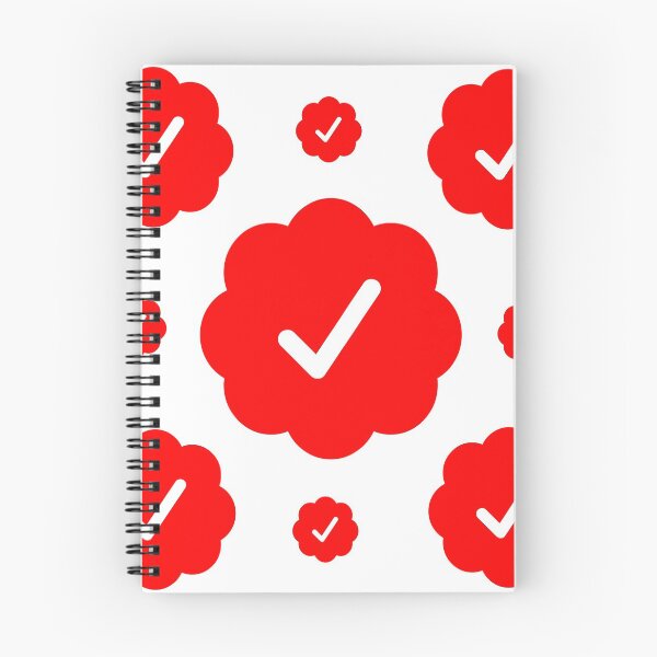 Item preview, Verified check stickers set in red color designed and sold by EnjoyMyTees.