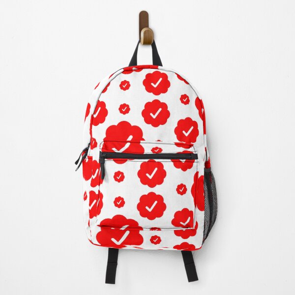 Item preview, Verified check stickers set in red color designed and sold by EnjoyMyTees.