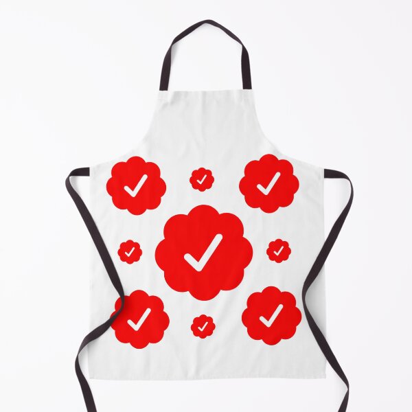 Item preview, Verified check stickers set in red color designed and sold by EnjoyMyTees.