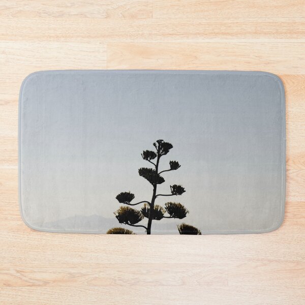 Item preview, agave americana, agave flower with mountain silhouette designed and sold by Michaelerch.