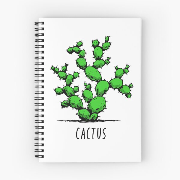 Item preview, green prickly pear cactus designed and sold by cam-graphics.