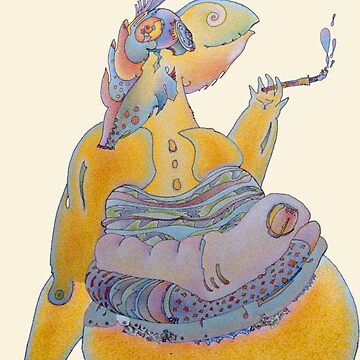 Artwork thumbnail, Smoking that weed by AnnetteArt
