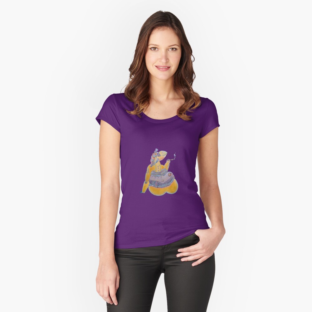 Item preview, Fitted Scoop T-Shirt designed and sold by AnnetteArt.
