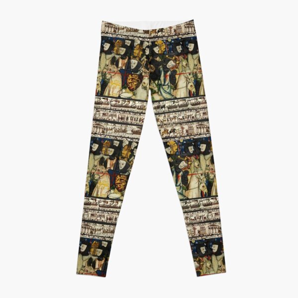 Moyen Age - Middle ages patterns art Leggings for Sale by