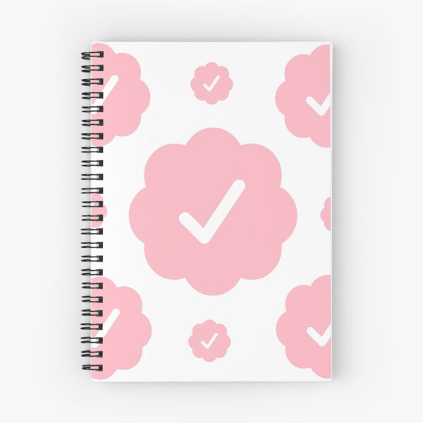 Item preview, Verified check stickers set in pink color designed and sold by EnjoyMyTees.