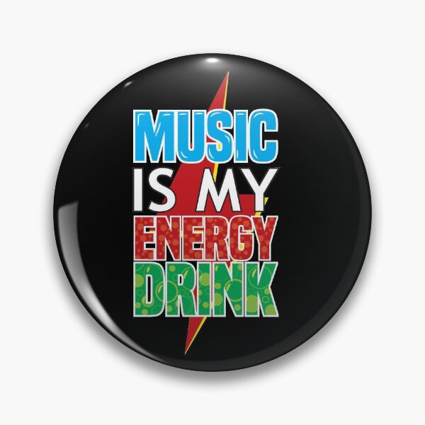 Item preview, Music is my Energy Drink designed and sold by Styler Design.
