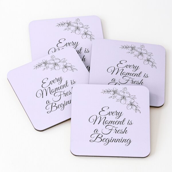 Item preview, Every Moment Is A Fresh Beginning designed and sold by Glitteringworld.