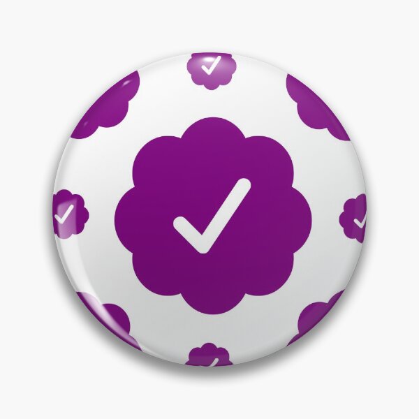 Item preview, Verified check stickers set in purple color designed and sold by EnjoyMyTees.