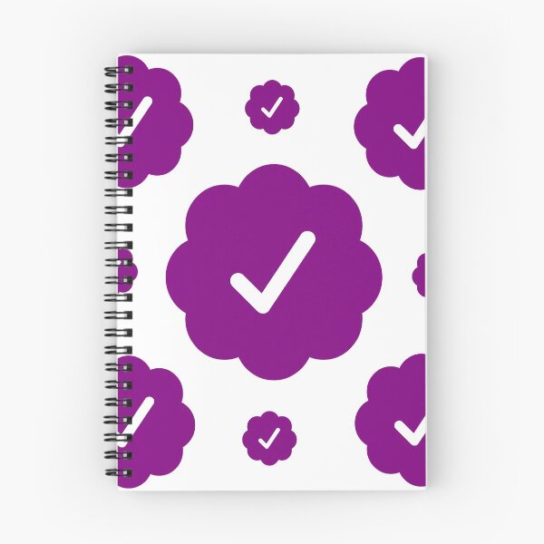 Item preview, Verified check stickers set in purple color designed and sold by EnjoyMyTees.