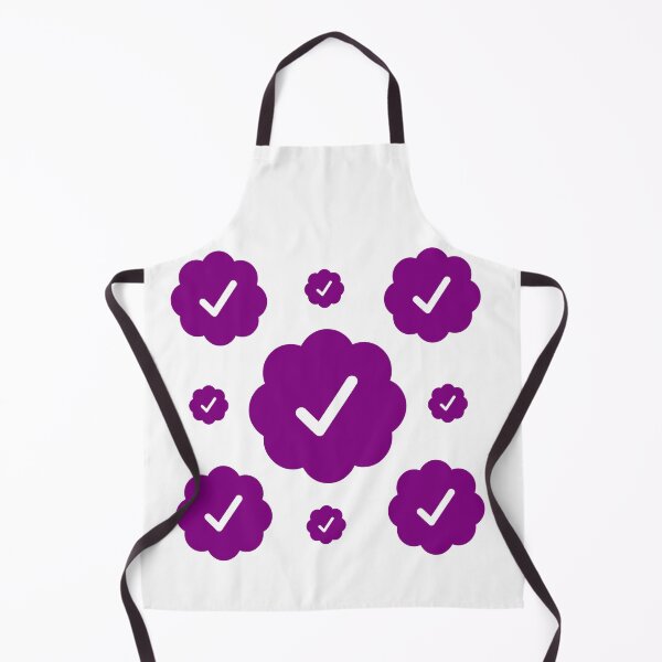 Item preview, Verified check stickers set in purple color designed and sold by EnjoyMyTees.