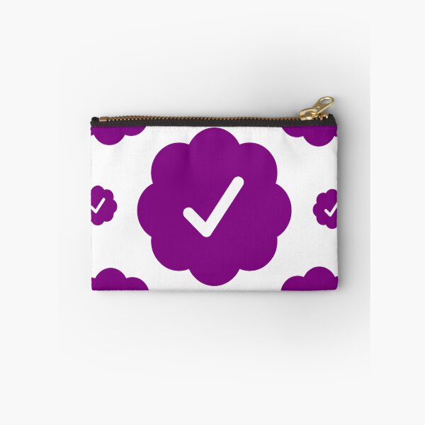 Item preview, Verified check stickers set in purple color designed and sold by EnjoyMyTees.