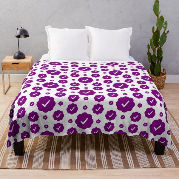 Item preview, Verified check stickers set in purple color designed and sold by EnjoyMyTees.