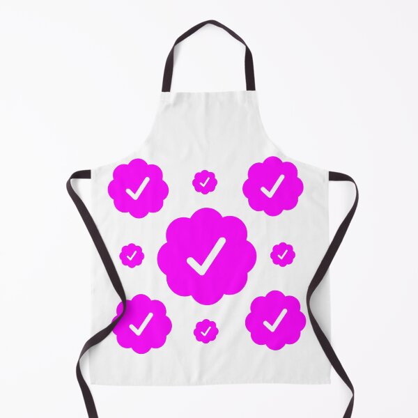 Item preview, Verified check stickers set in magenta color designed and sold by EnjoyMyTees.