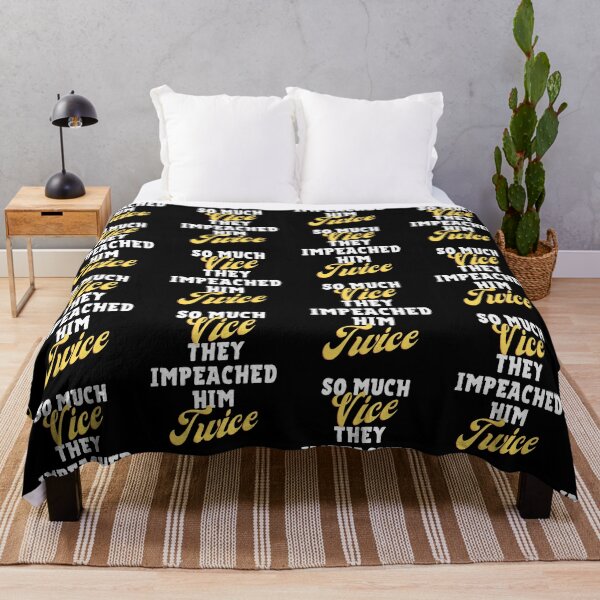 Item preview, So Much Vice They Impeached Him Twice Trump Second Impeachment designed and sold by IntegrityDesign.
