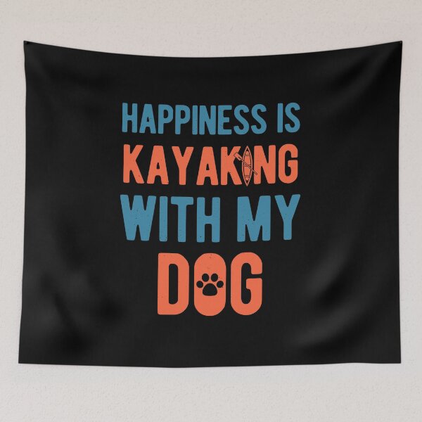 Item preview, Funny Kayaking Dog designed and sold by artworkbyrihen.