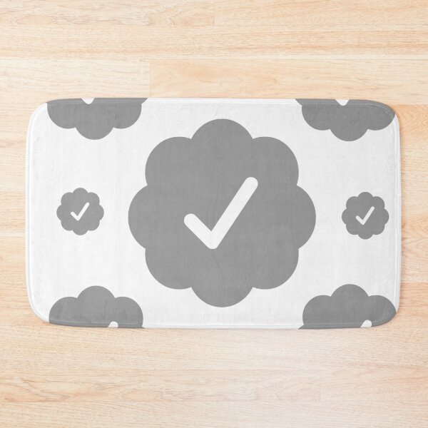 Item preview, Verified check stickers set in grey color designed and sold by EnjoyMyTees.