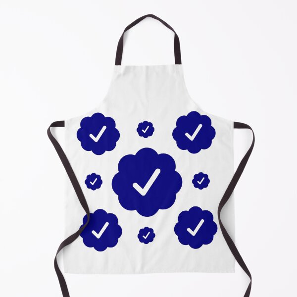 Item preview, Verified check stickers set in navy blue color designed and sold by EnjoyMyTees.