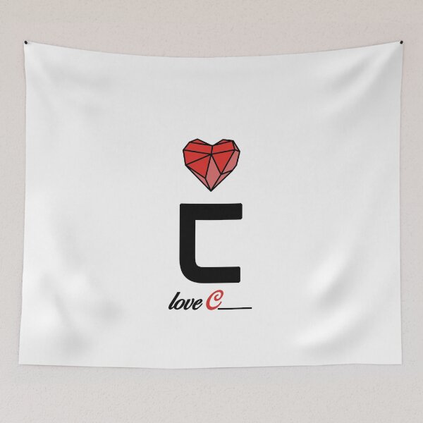 Item preview, Initial Love letter C designed and sold by Swiiing.