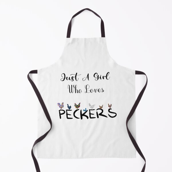 Item preview, Just A Girl Who Loves Peckers designed and sold by NSTeeDesign.